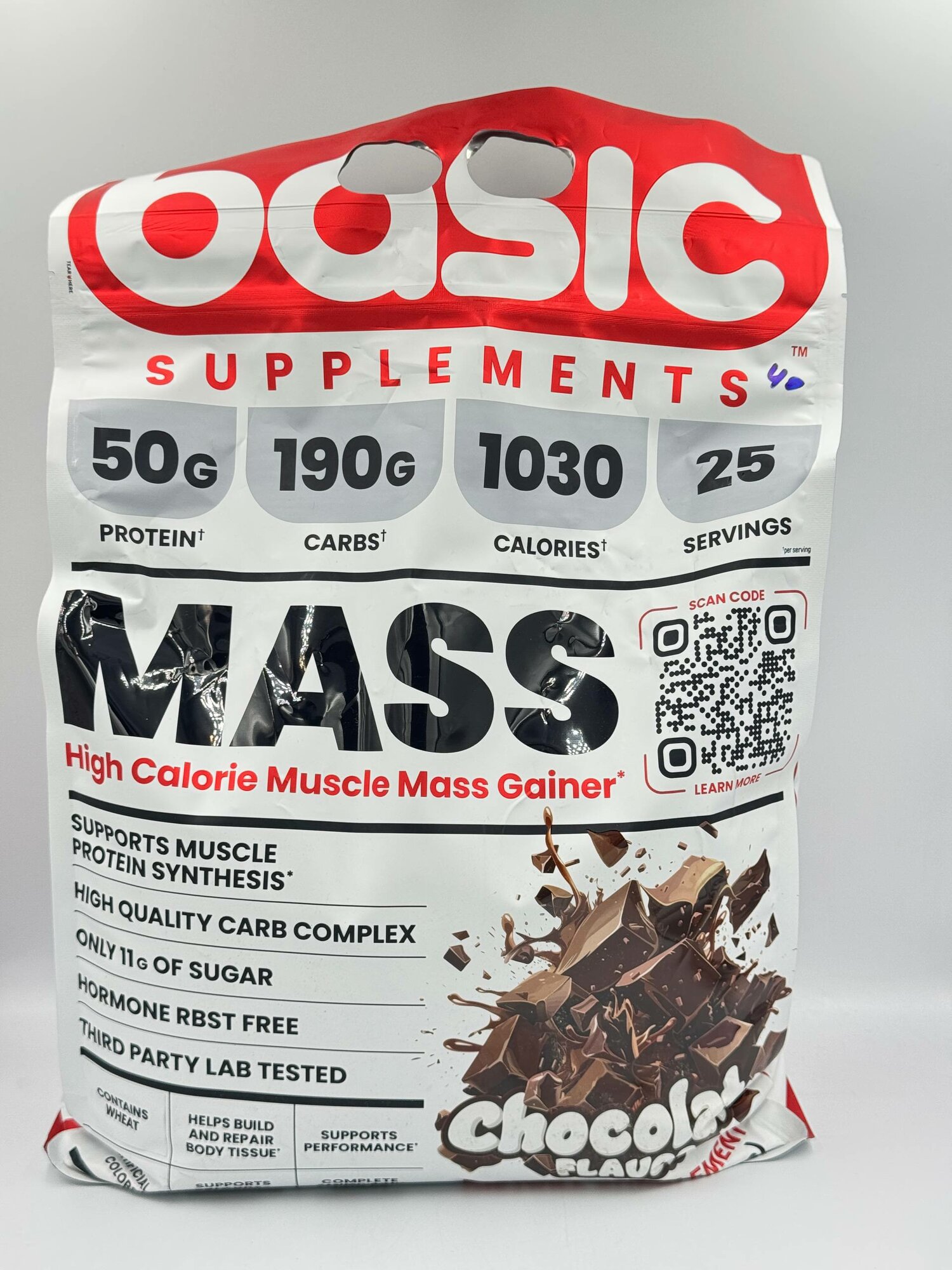 Basic Suplements Mass Gainer 6.8 kg вкус Chocolate , Басик Масс Гаинер — фото 1