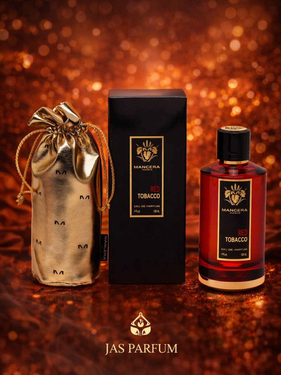 Парфюмерная вода Mancera "Red Tobacco", женская и мужская, 120мл, Франция