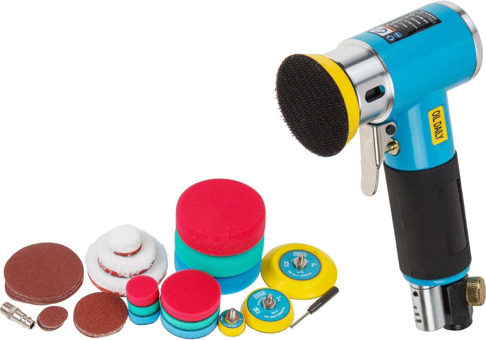 Пневматическая эксцентриковая шлифовальная машина DGM DTP-0750 (DG4010-1)