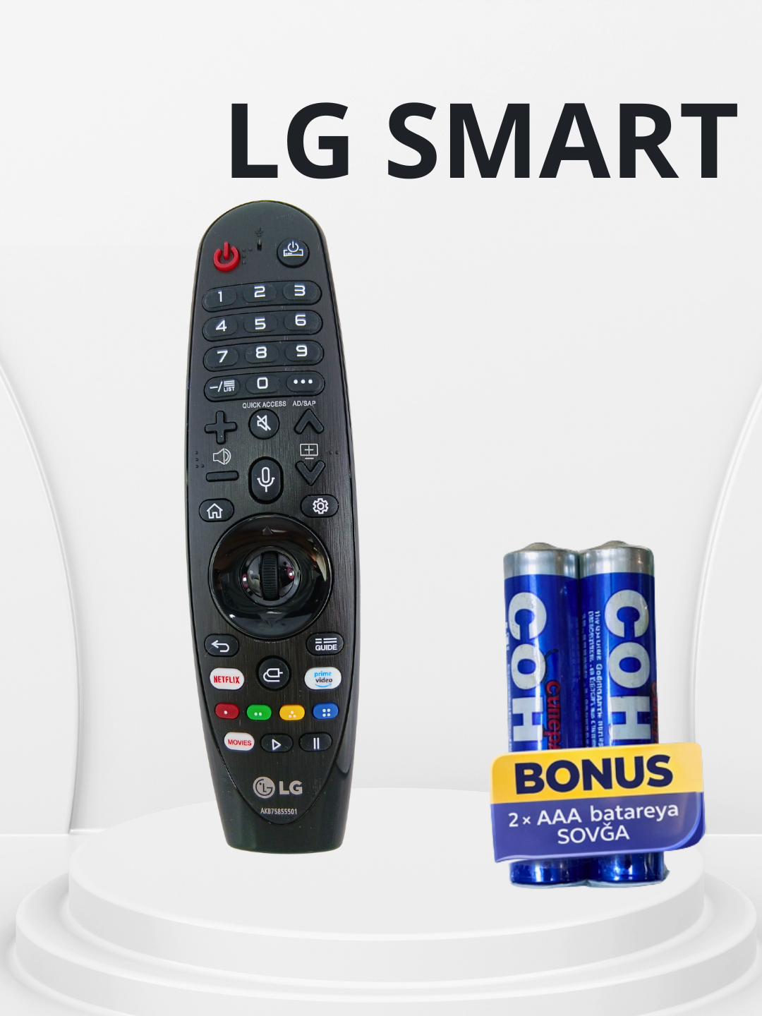 Пульт LG Smart TV с голосовым управлением и колесом прокрутки для телевизоров LG