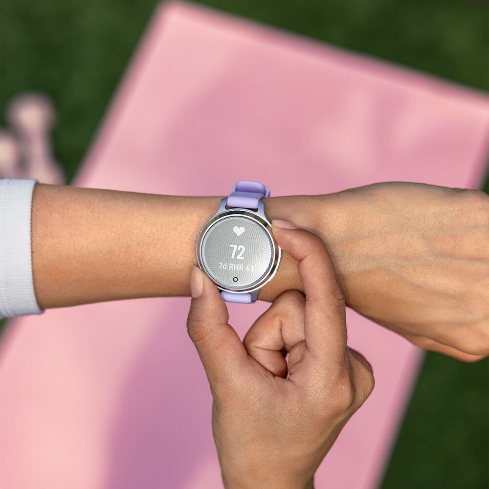 Смарт-часы женские Lily 2 Active Silver with Purple Jasmine, 010-02891-01, фиолетовые, гипоаллергенный силикон, Европа