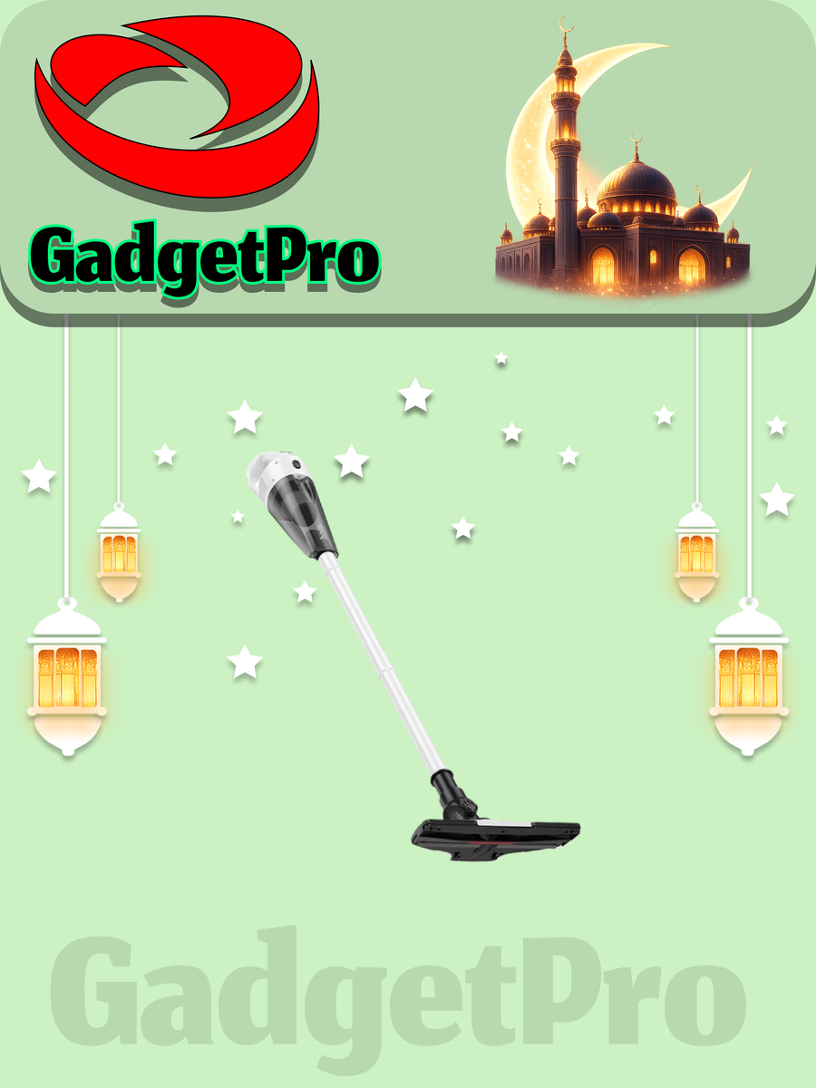 Проводной ручной пылесос Hoco HY10, вертикальный, 120 W, 0.85 л, белый