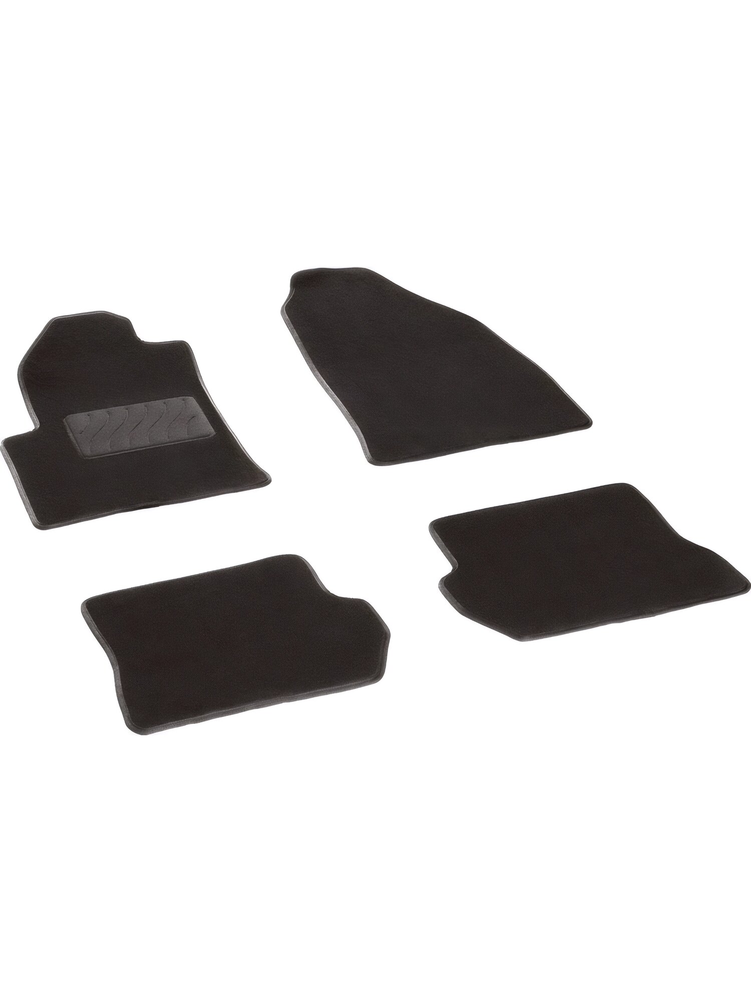 Ворсовые коврики LUX для Ford Fusion 2002-2012 Seintex 82359