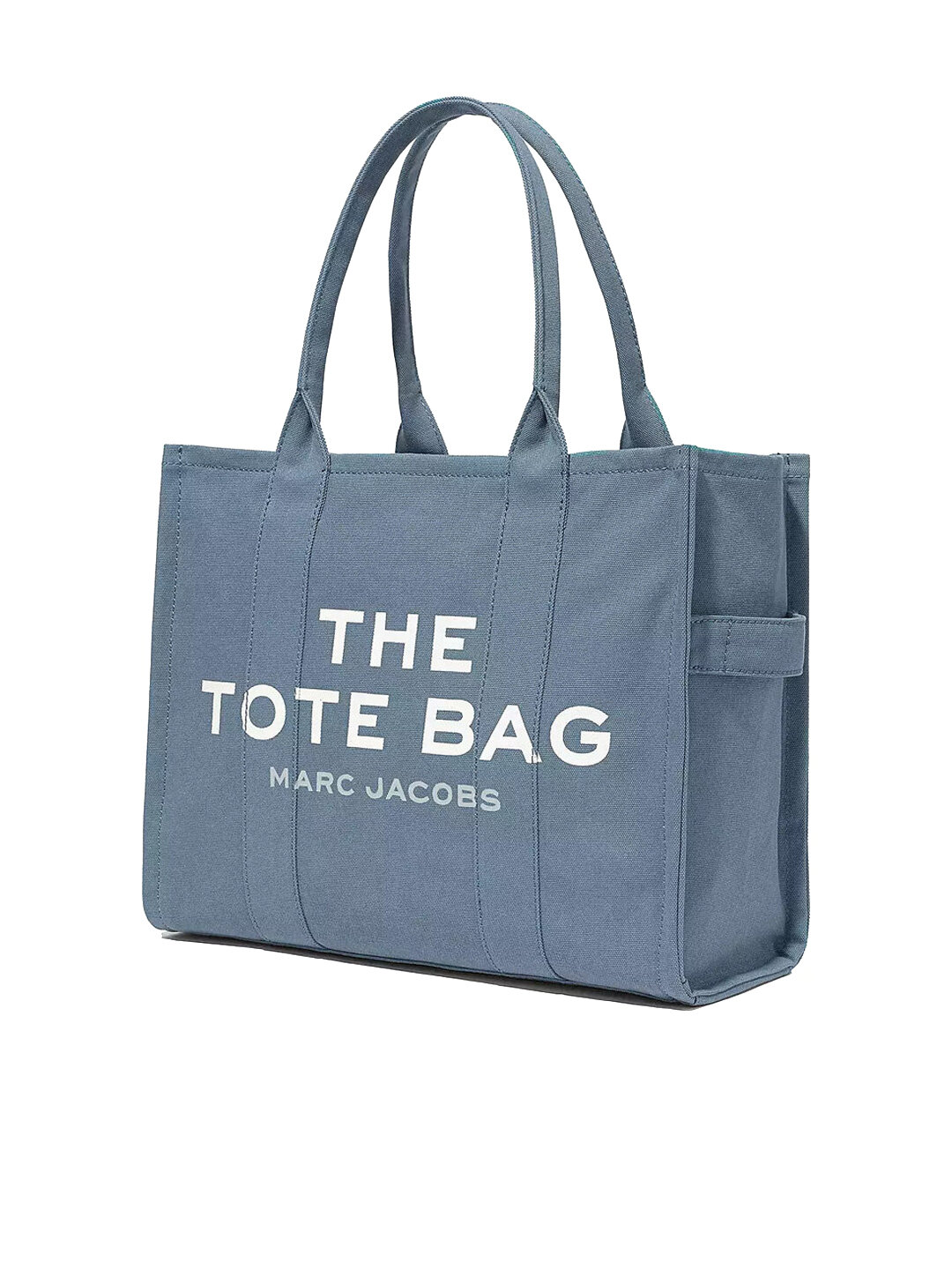 Сумка тоут MARC JACOBS, фактура зернистая, синий — фото 1