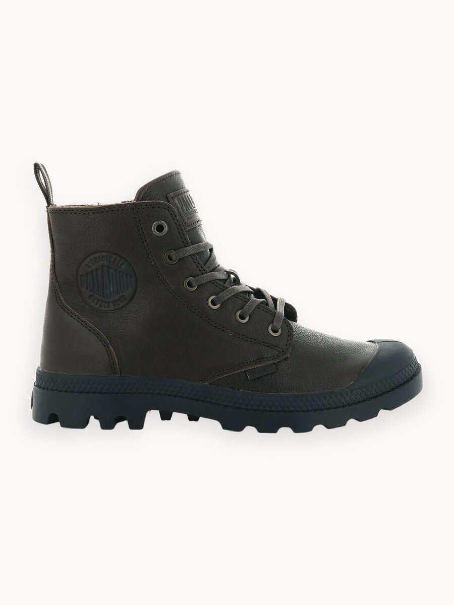 Ботинки Palladium Pampa Zip LTH ESS, размер 44, коричневый