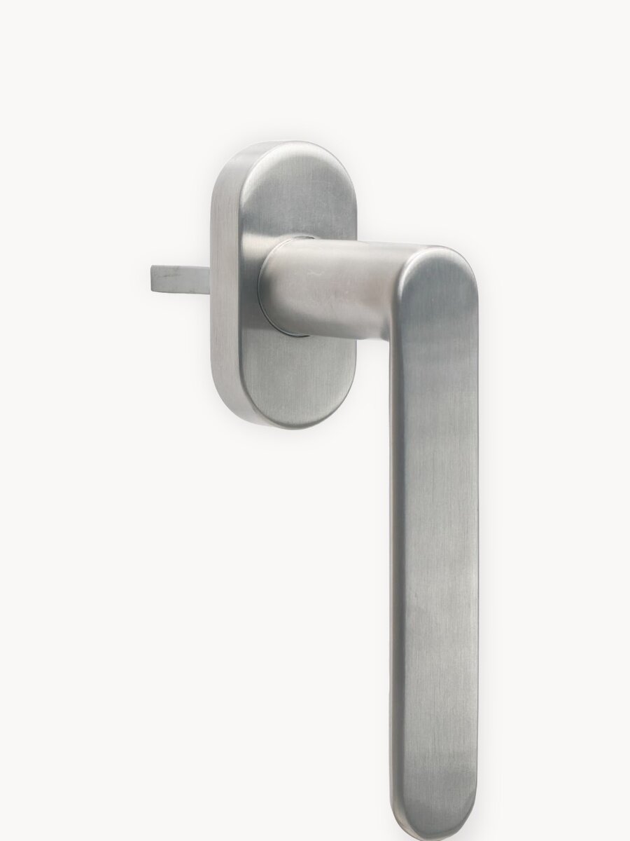 Ручка оконная рехау STYLICA для ПВХ окон / для балконной двери, сталь