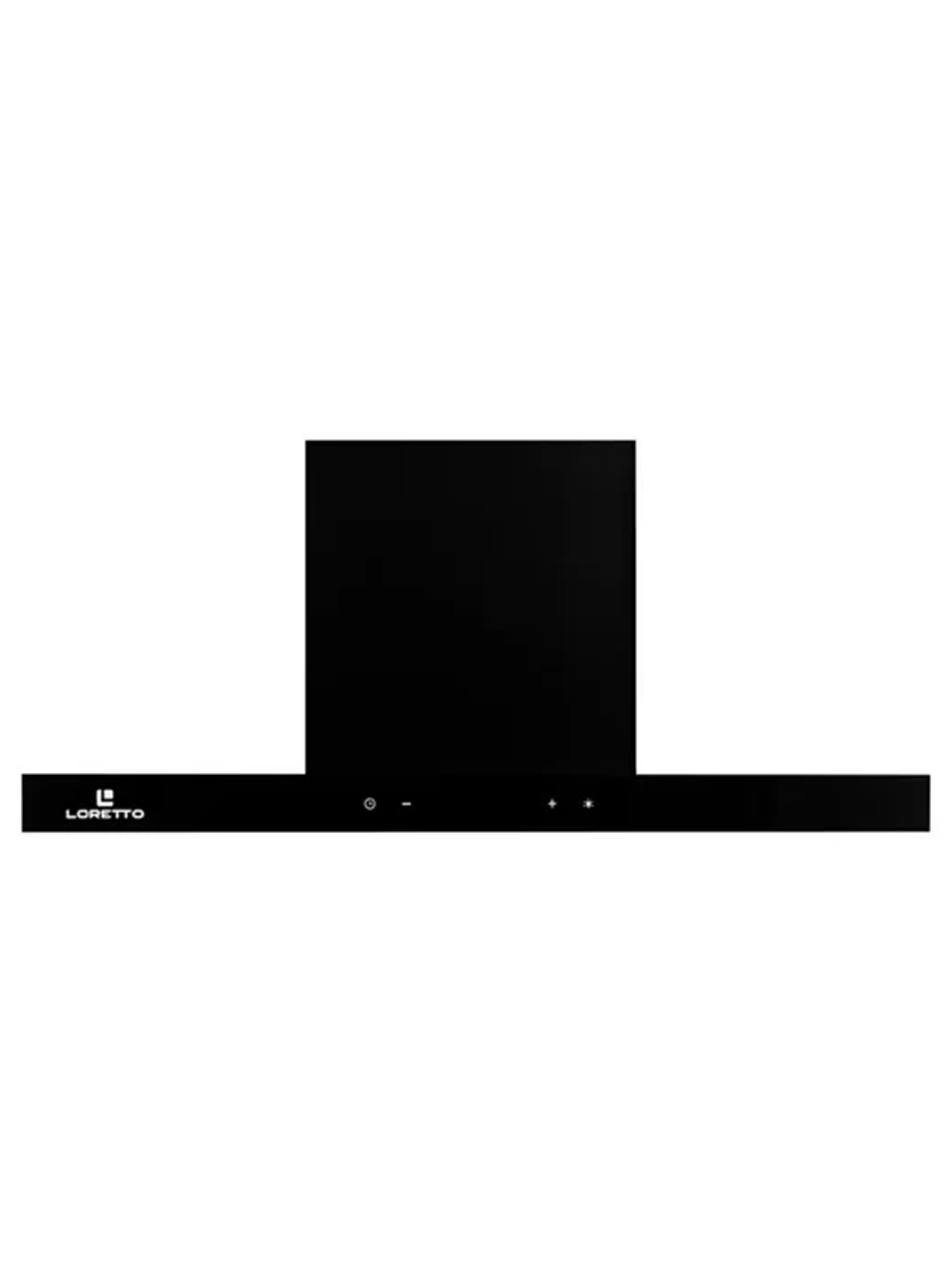 Вытяжка Loretto LHD-T610B02-BL, черный, Т-образный капот, Гарантия 3 года