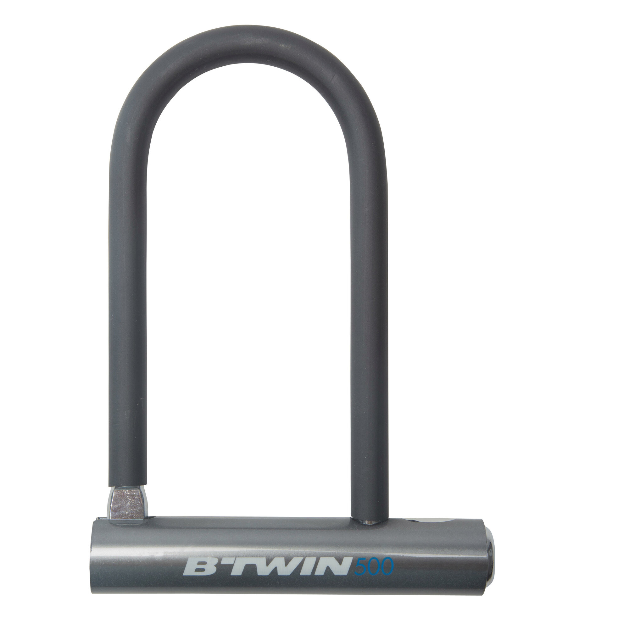 Замок велосипедный U-образный чёрный Btwin
