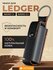 Кожаный чехол для Ledger Nano X / Nano S plus от CRYPTORO, черный