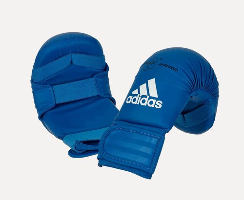 Изображение товара Накладки для карате WKF Bigger синие (размер S) материал полиуретан