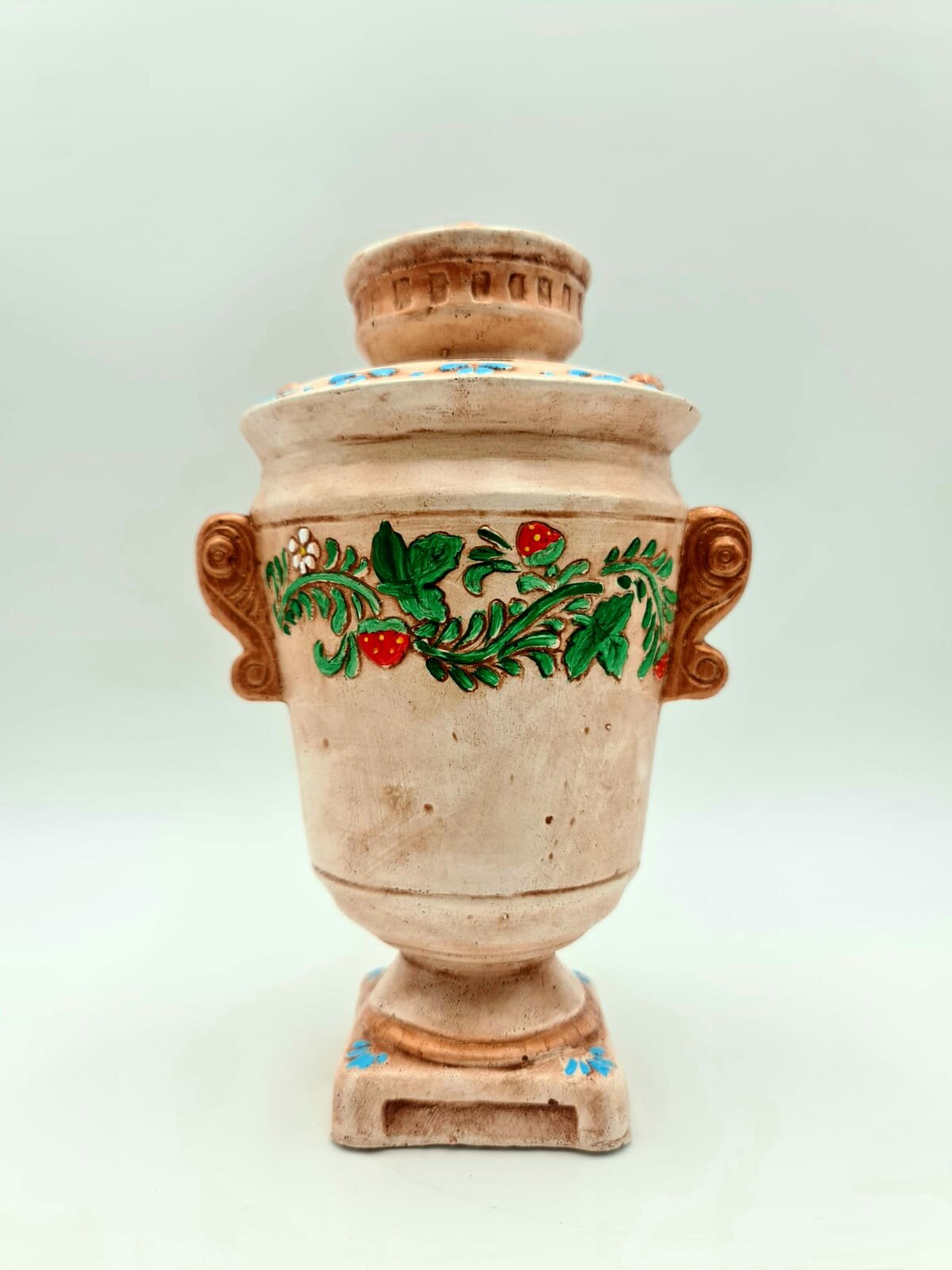 Копилка Русский самовар ручной работы от бренда Present61 из полистоуна — фото 1