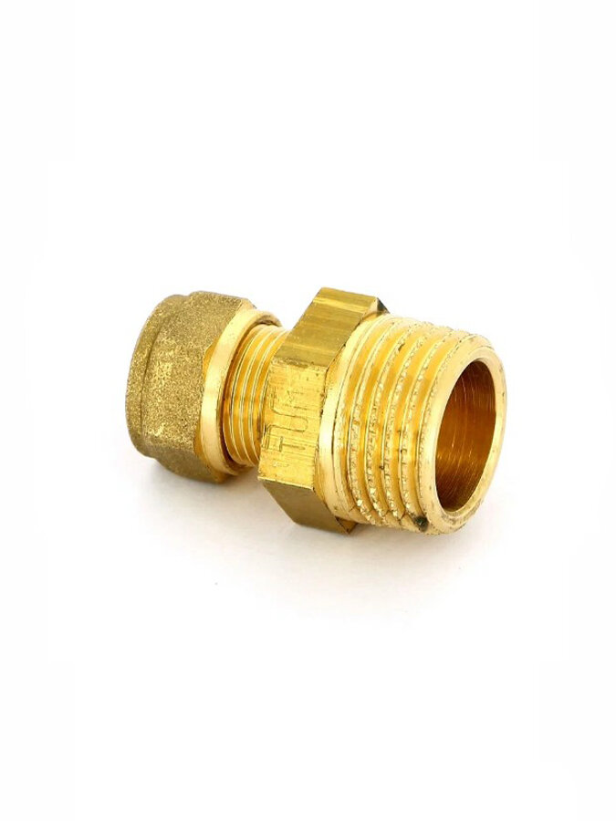 Муфта обжимная для медной трубы TIEMME 10х1/2