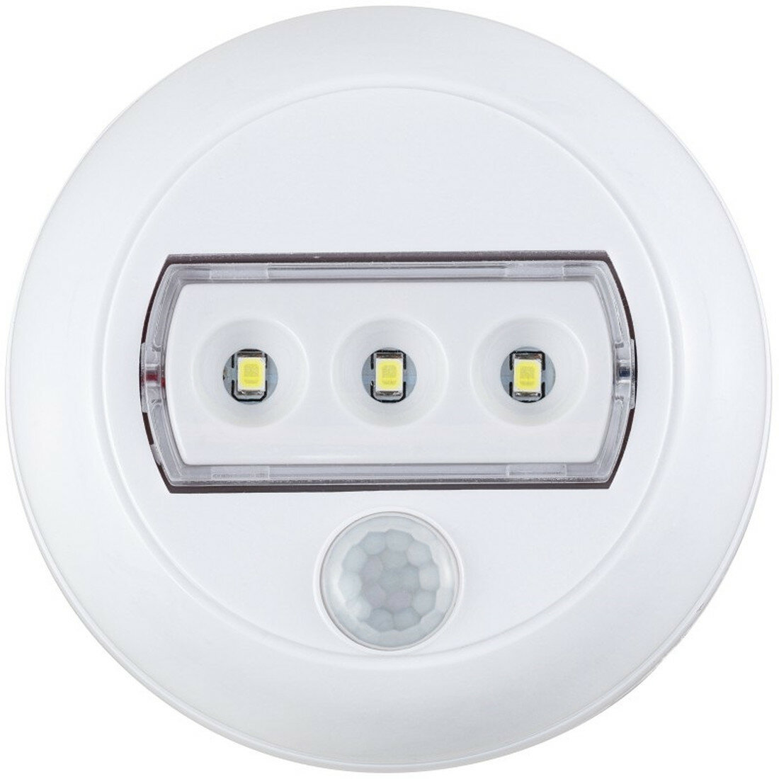 Датчик движения- светильник настенный NIGHTLUX LED 120° 4м белый