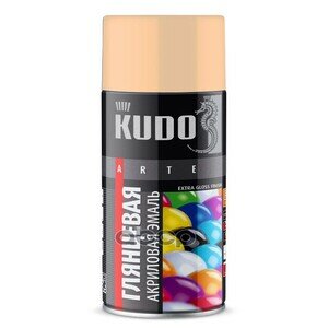 Эмаль универсальная акриловая быстросохнущая ral слоновая кость глянцевая ral 1015 Kudo арт. ku-a101
