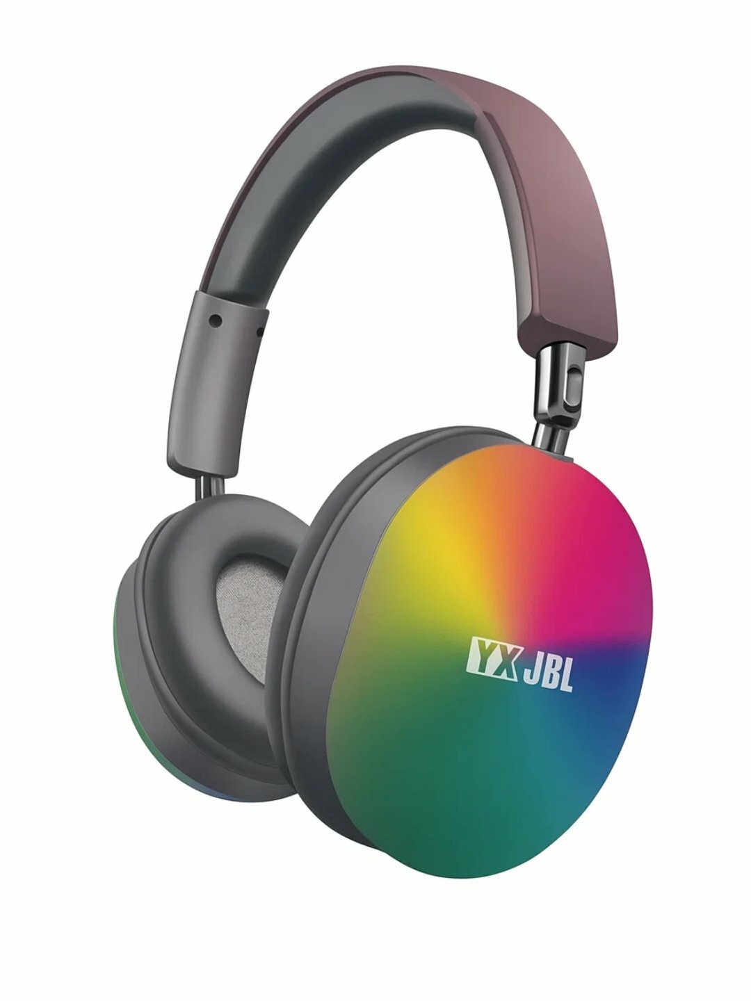Наушники YX, JBL Pure Bass B31, LED-подсветка, Bluetooth 5.1 серый