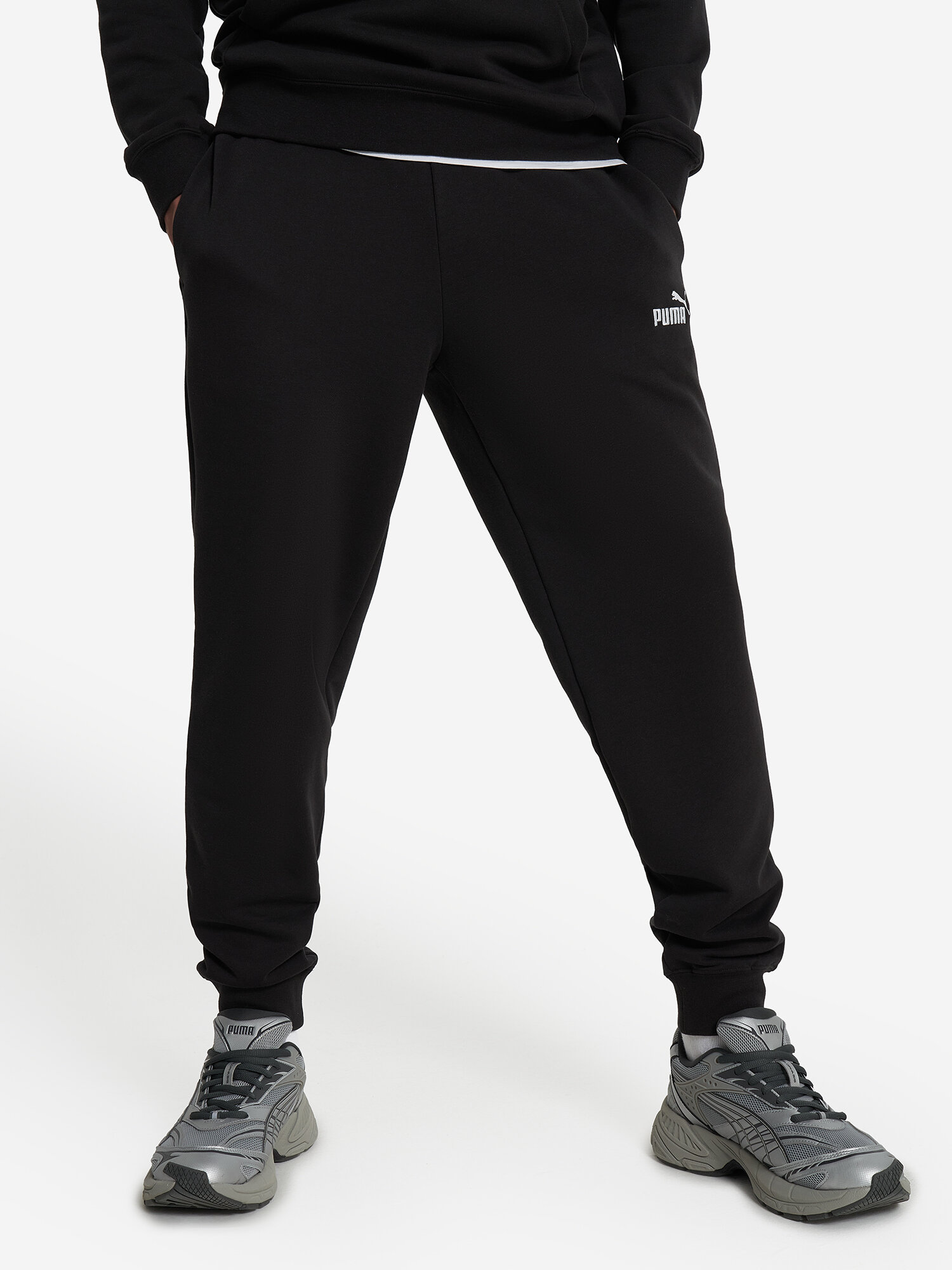 Брюки спортивные PUMA, размер M, черный