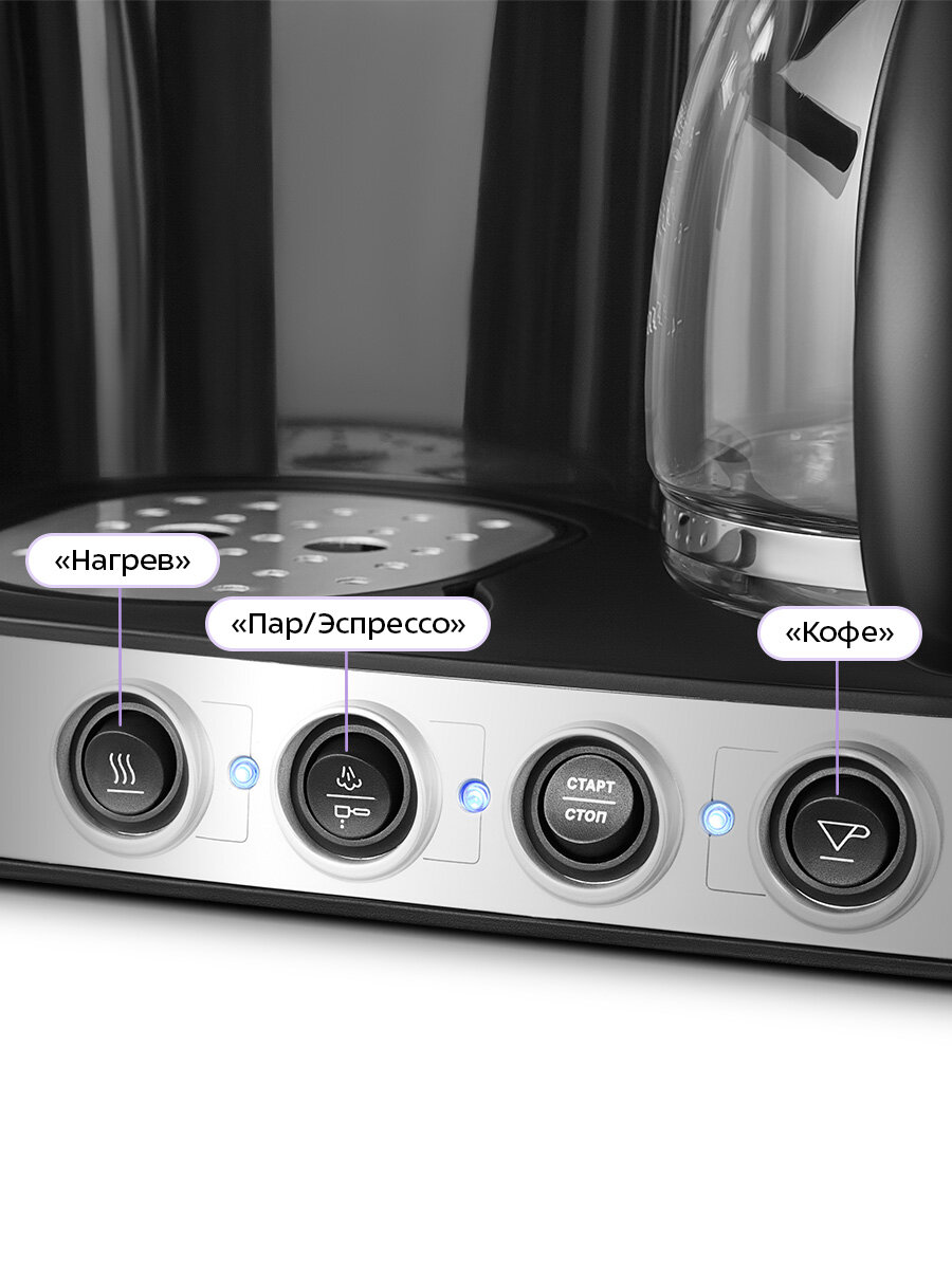 Кофейная станция Kitfort КТ-7185 — фото 1