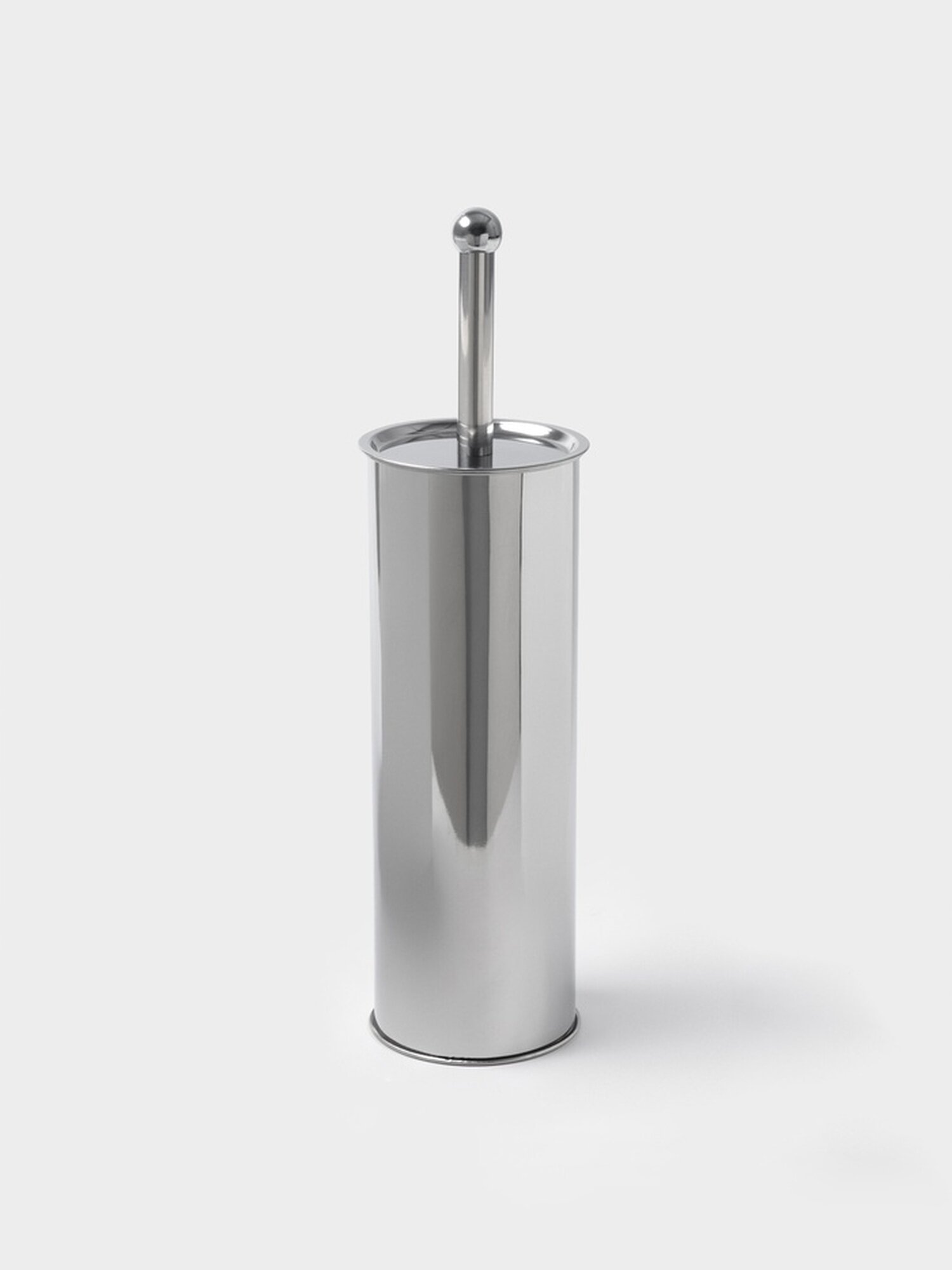 Ёршик для унитаза SKYPHOS с подставкой 95×95×38 см нержавеющая сталь хром