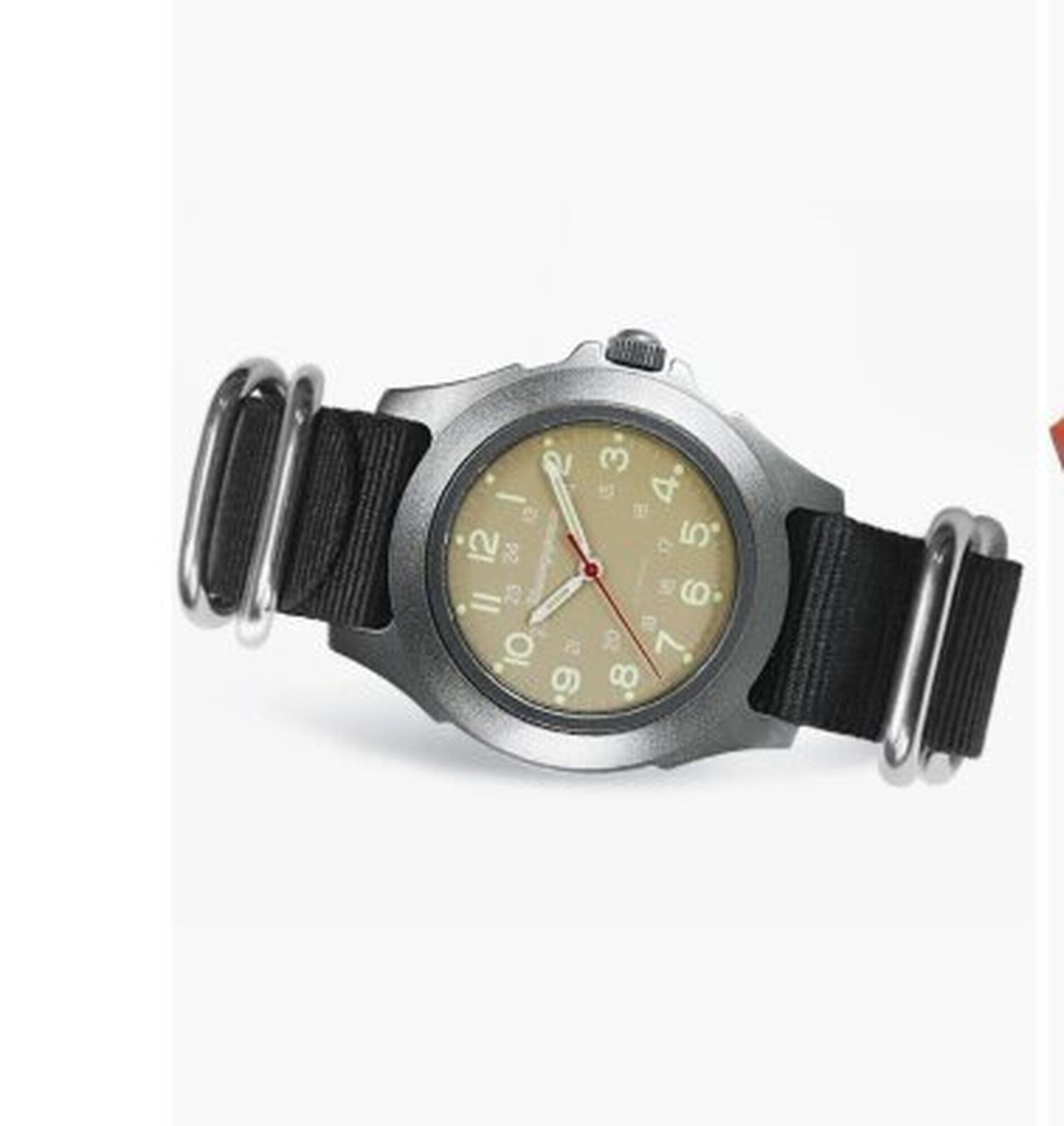 Наручные часы Восток Командирские  черный  серебряный  бежевый