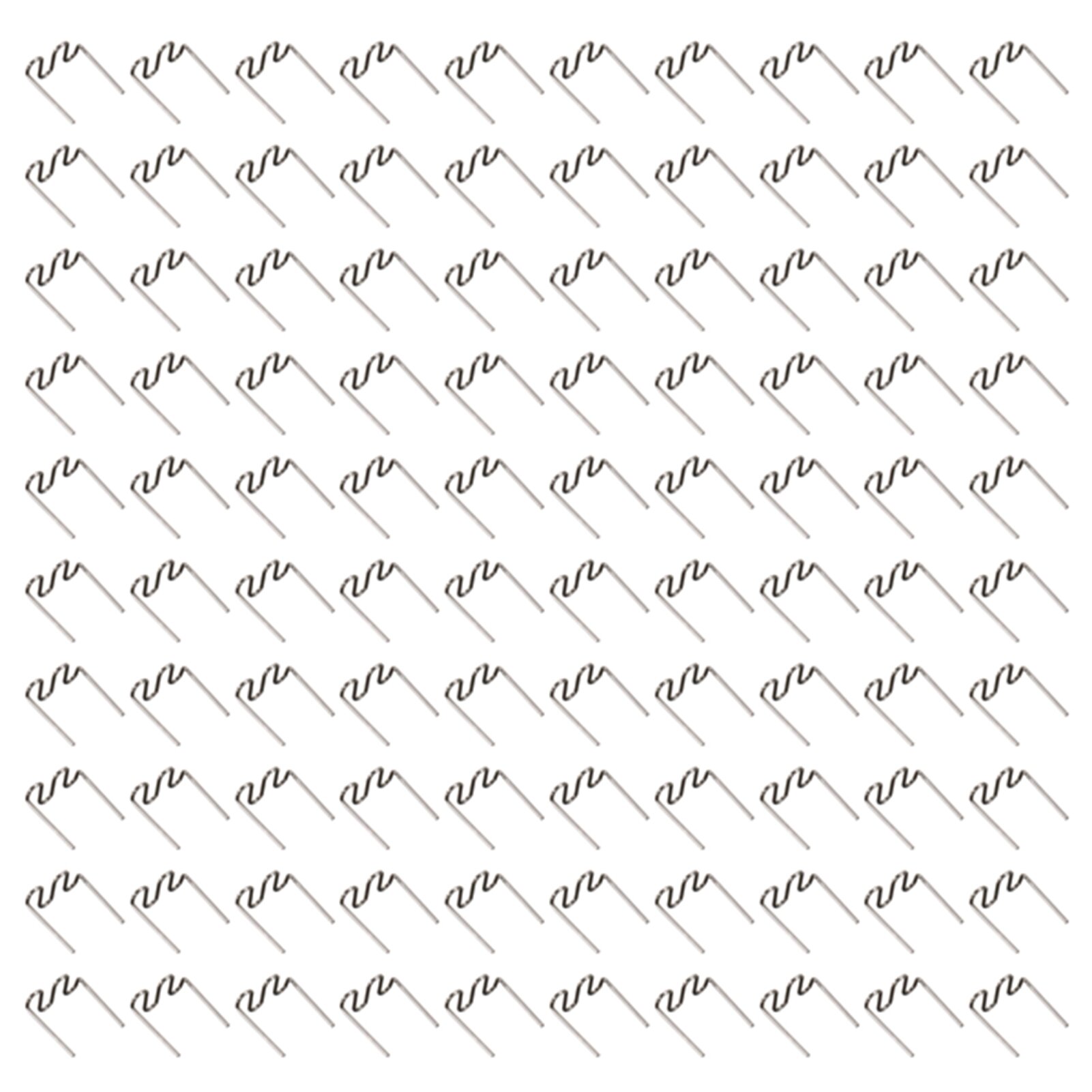 Universal 100 PCS/SET PRECUT 06 мм-08 мм горячие плоские скрепок для пластикового инструмента ремонта сварщика сварщика Stapler