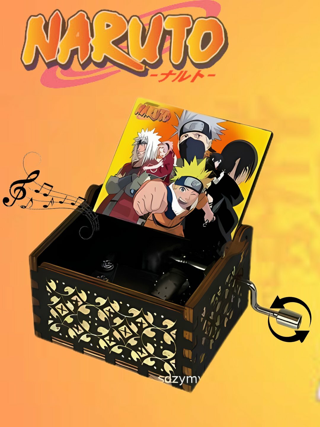 Шкатулка Naruto – Классический саундтрек в механическом исполнении, для развлечения