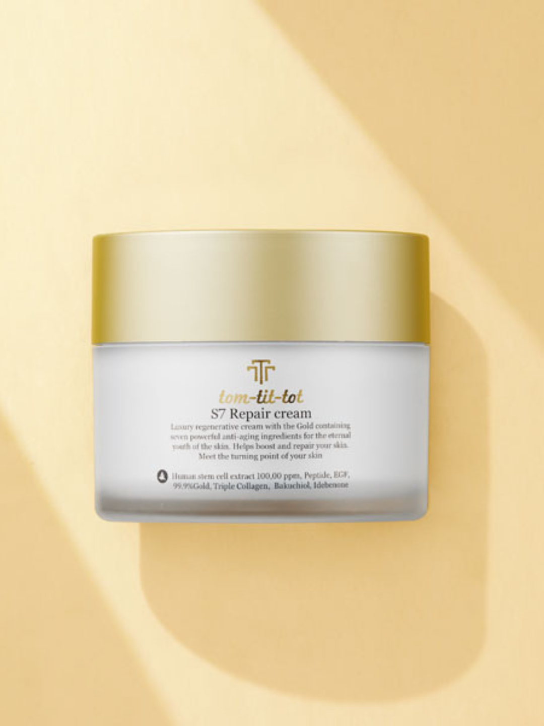 Крем TOM TIT TOT S7, корея, против глубоких морщин, с плацентарным элексиром HMSC