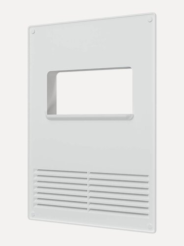 Изображение товара Фланец вентиляционный ERA 612ПТГР, горизонтальный, 60x120 мм