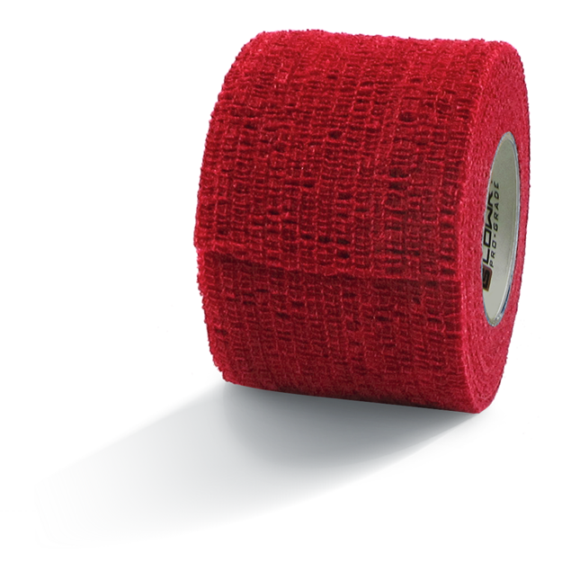 Грип-лента для клюшки Lowry Sports "Pro Grade" 36 мм х 4.5 м, красная