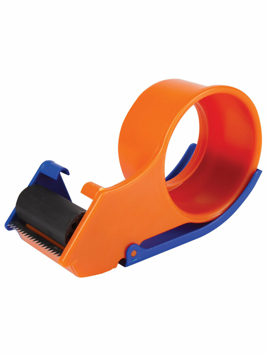 Диспенсер-улитка/держатель/пистолет для клейкой упаковочной ленты-скотча Staff "Everyday" для ленты шириной до 50 мм 440123