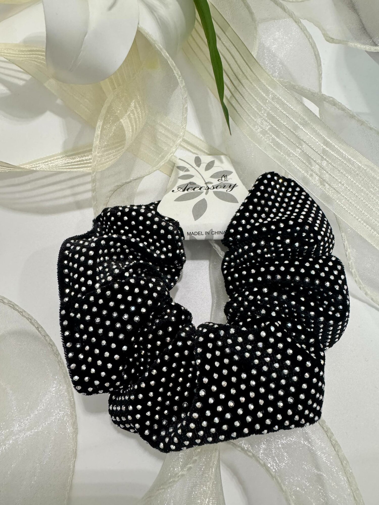 Резинка для волос "Для людей с длинными волосами", искусственная замша — фото 1