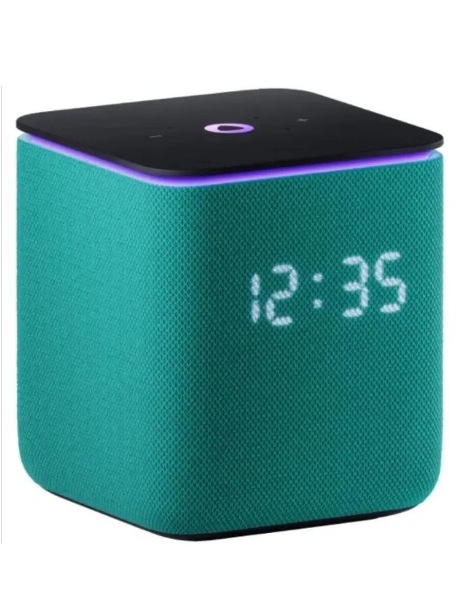 Умная колонка YNDX-00054EMD Миди с Алисой, с Zigbee Зеленый