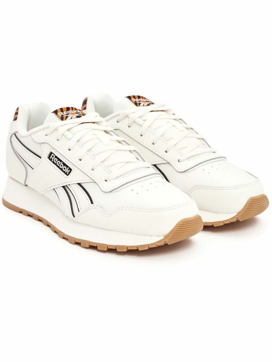 Кроссовки Reebok Glide W, полнота F, размер 8,5 US, бежевый/черный — фото 1