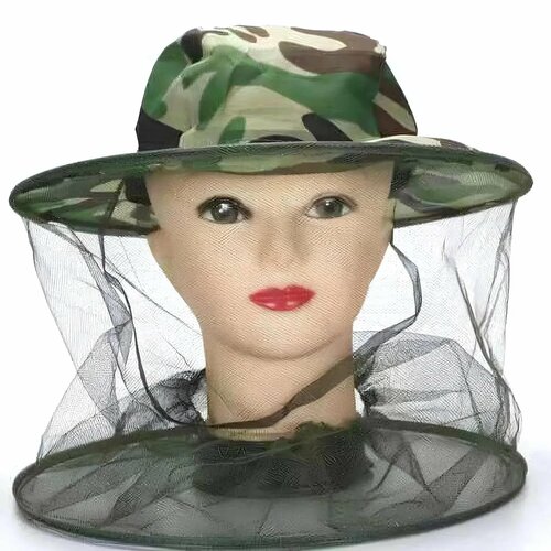 Накомарник антимоскитный 33х22см, защита от насекомых, легкий текстиль