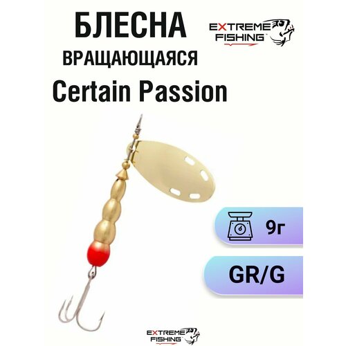 Extreme Fishing, Блесна Certain Passion, 9г, 22-GR/G