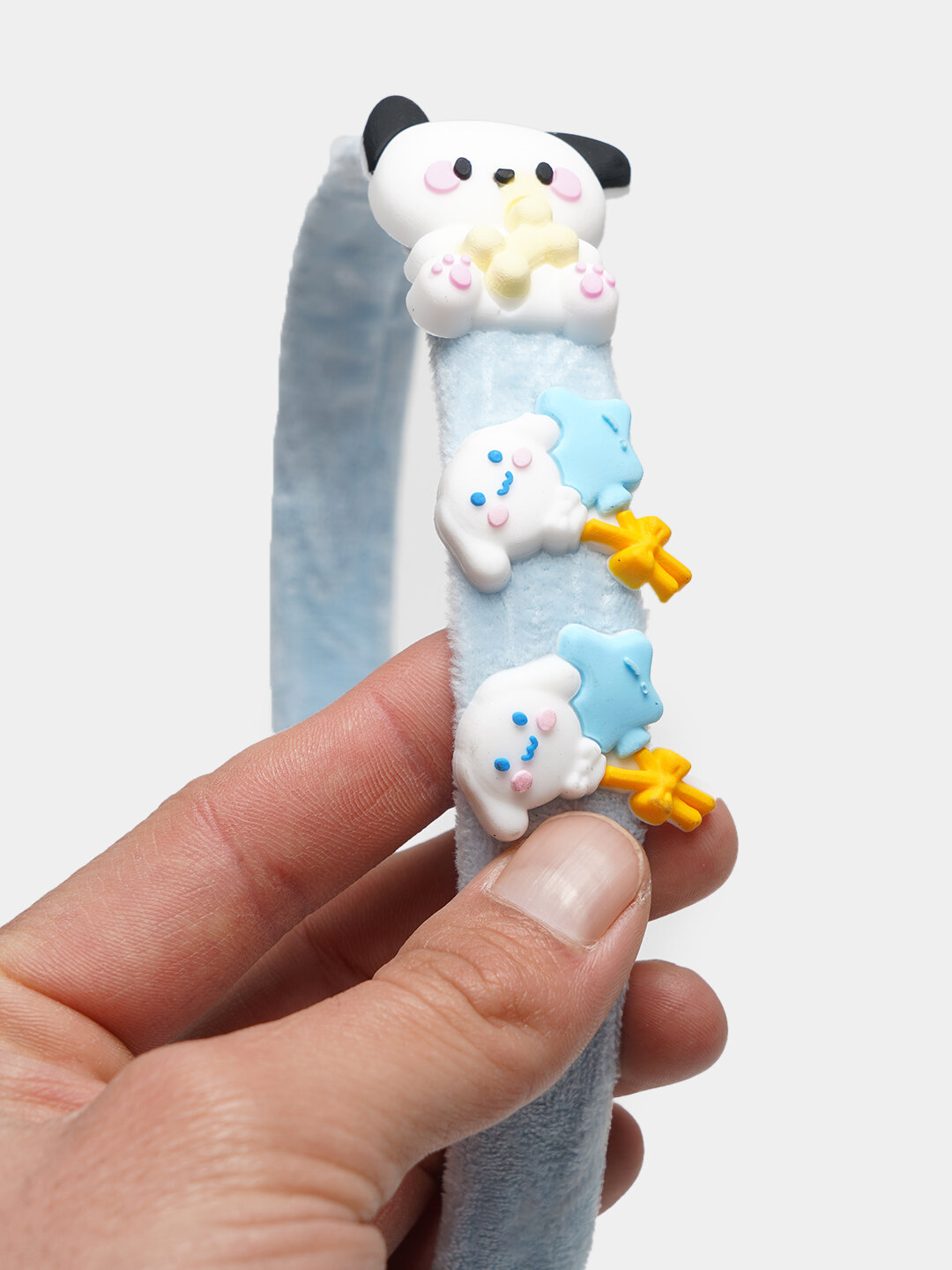 Модный велюровый ободок для девочек — стиль и комфорт на каждый день — фото 1