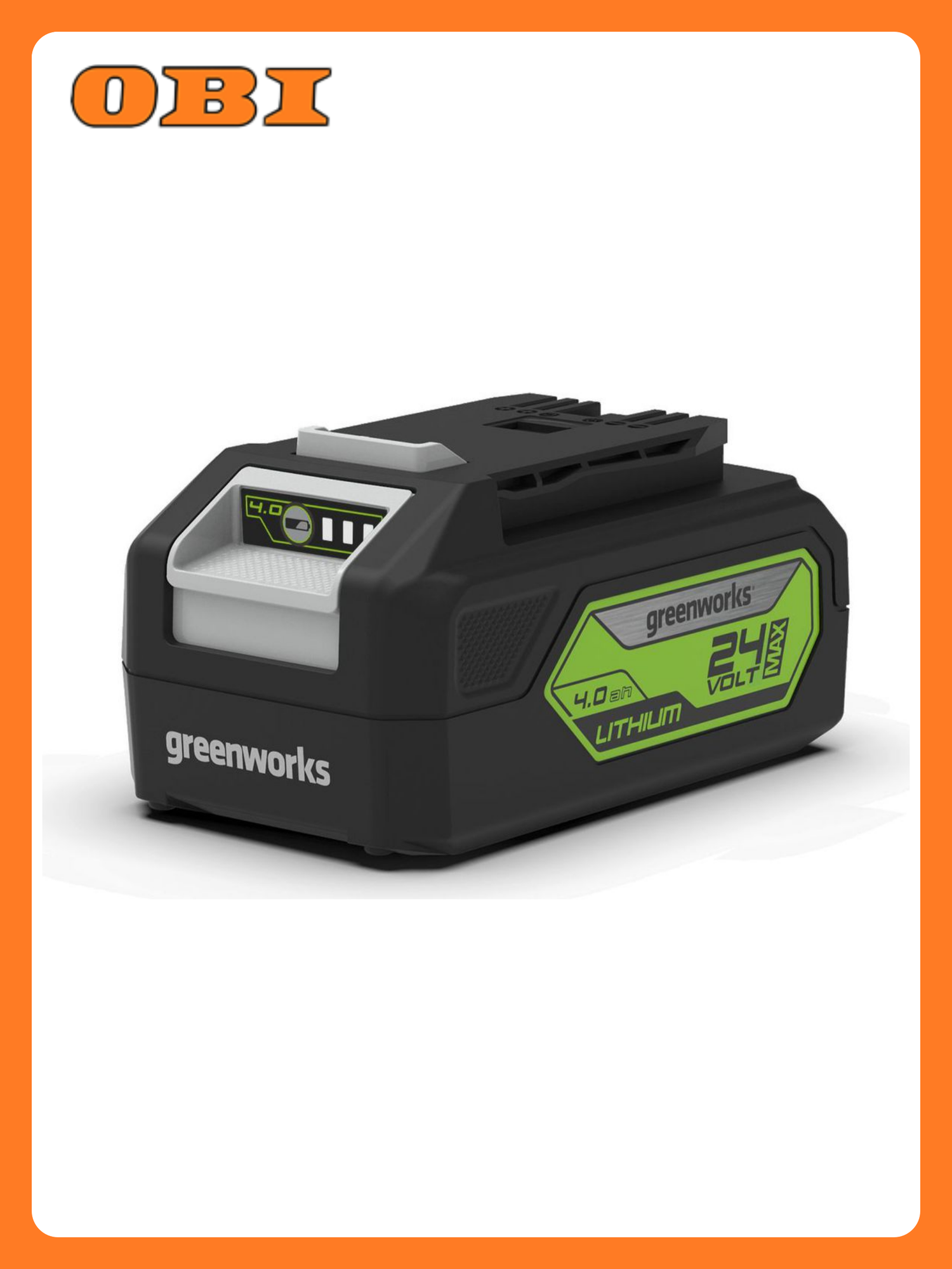 Аккумулятор Greenworks G24B4 24 В 4 Ач