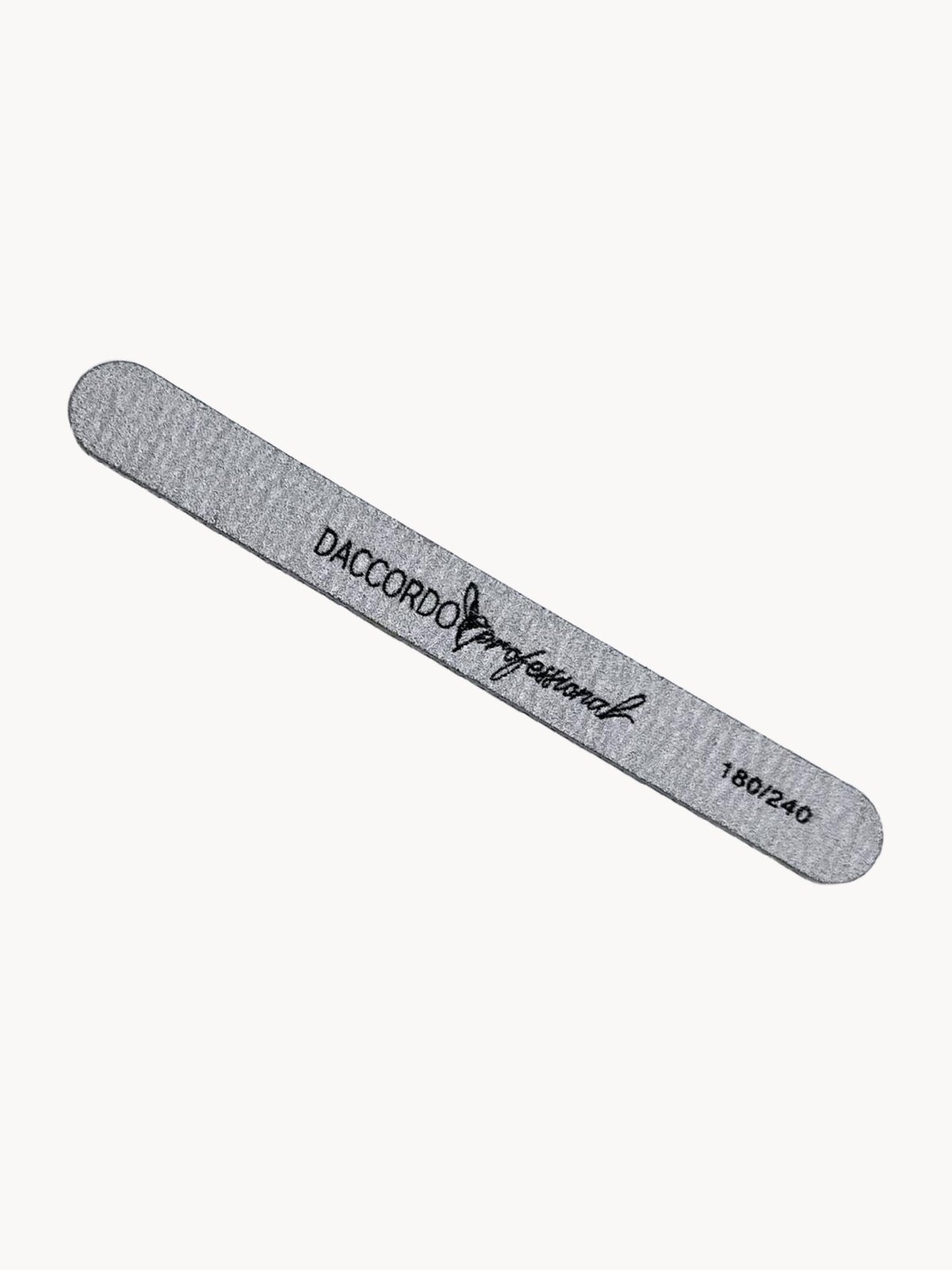 Пилки для ногтей 180-240 грит 50 шт, Daccordo мини, 13 см, для маникюра и педикюра