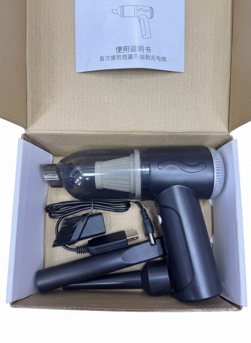 Пылесос, автомобильный, беспроводной, компактный, для уборки