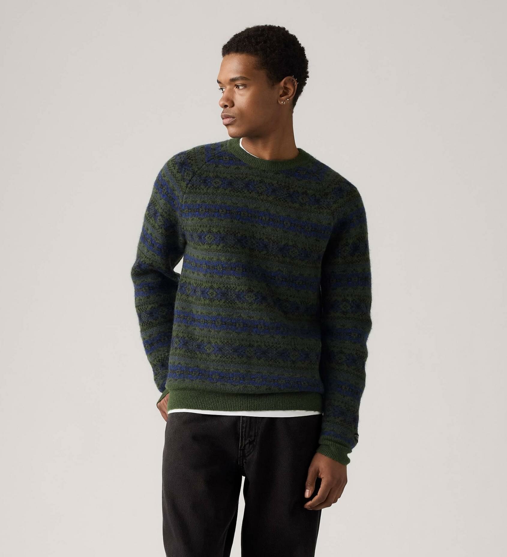 Свитер Levi's, размер L, , мультиколор — фото 1