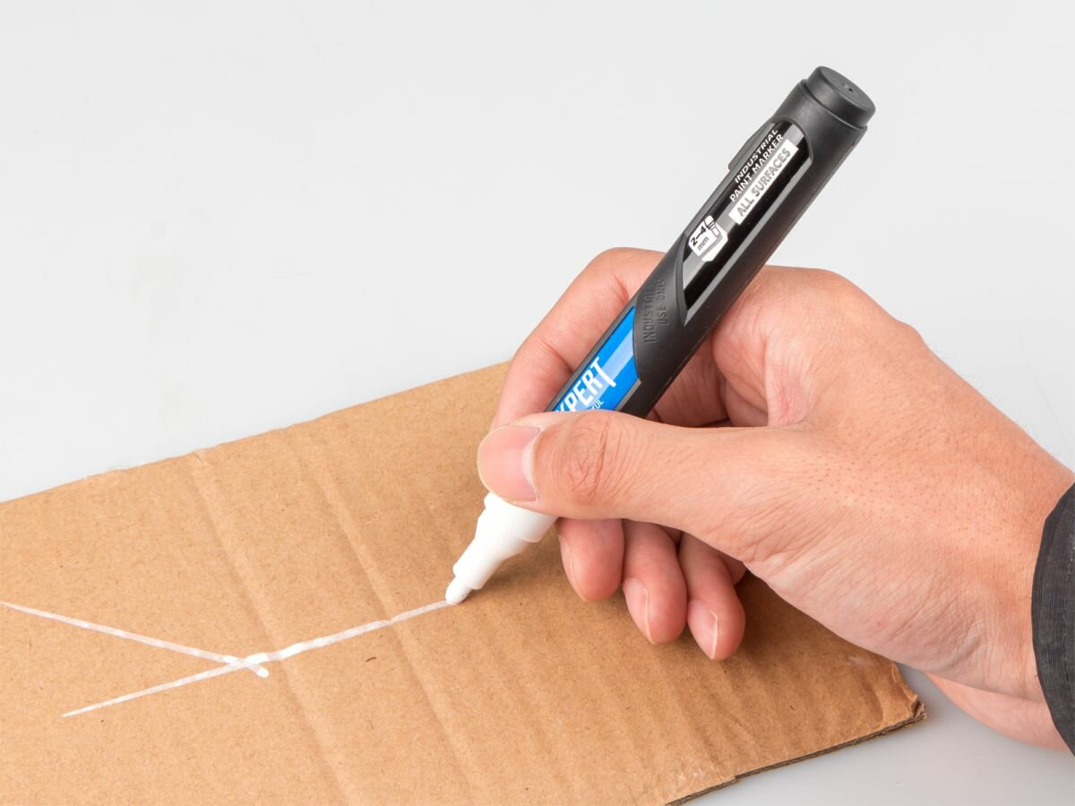 Маркер строительный перманентный белый EXPERT STARTUL (SE3230-03) — фото 1