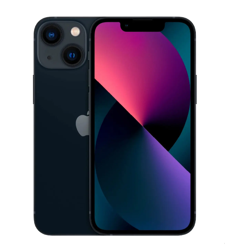 Смартфон Apple iPhone 13 128 ГБ, iOS15 (NanoSim+eSim), Midnight (темная ночь) — фото 1