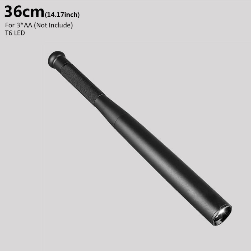Фонарь led premium quality baseball bat 36 см 3 режима 24 часа работы