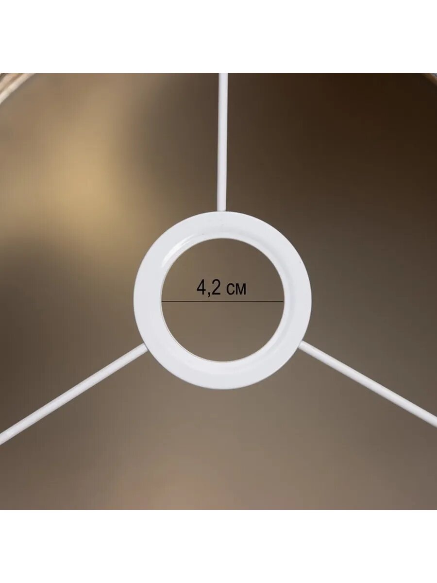 Стильный черный абажур для современной осветительной техники