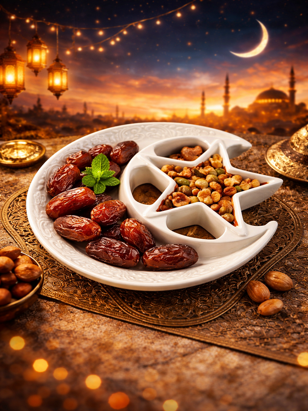 Контейнер для хранения "Рамадан", для фиников, орехов, сухофруктов — фото 1