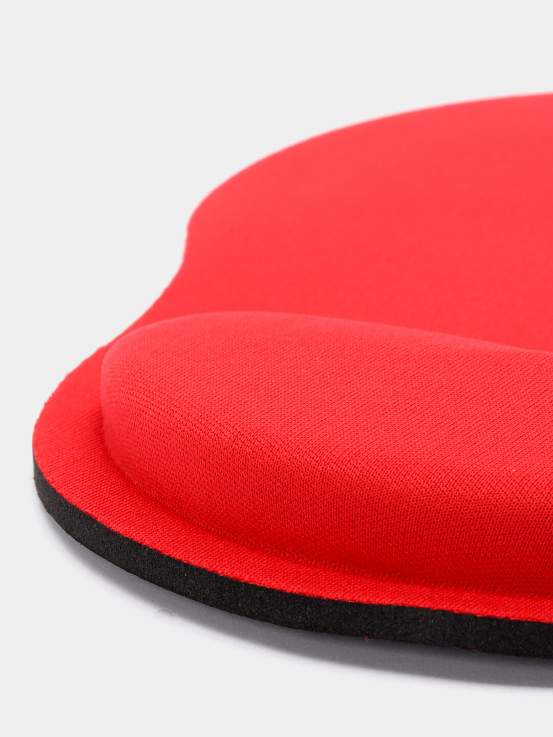 Коврик для компьютерной мыши с подставкой для запястья, круглый — фото 1