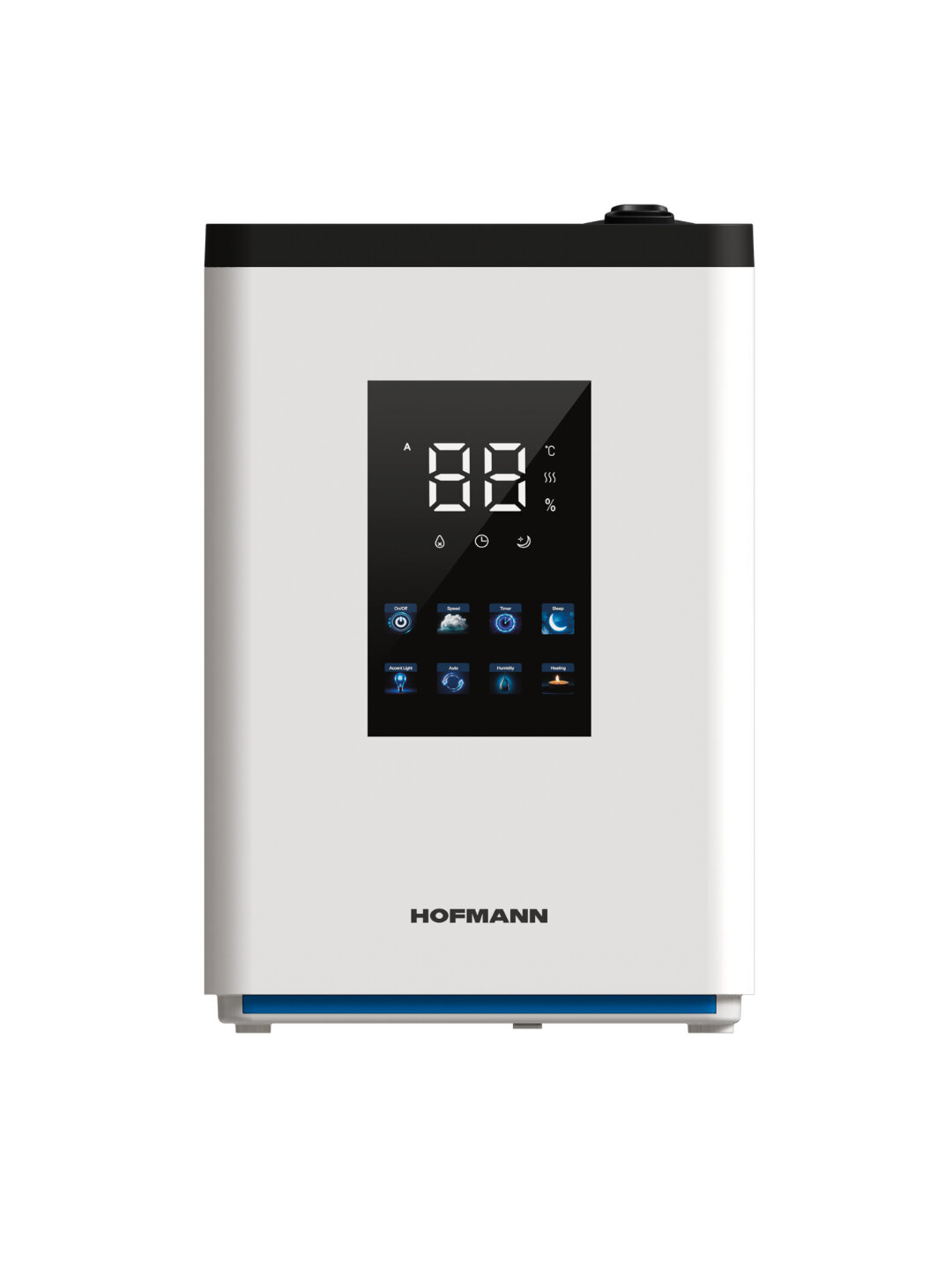 Увлажнитель воздуха HOFMANN SHR0140LEWH/HF, ультразвуковой, сенсорное управление