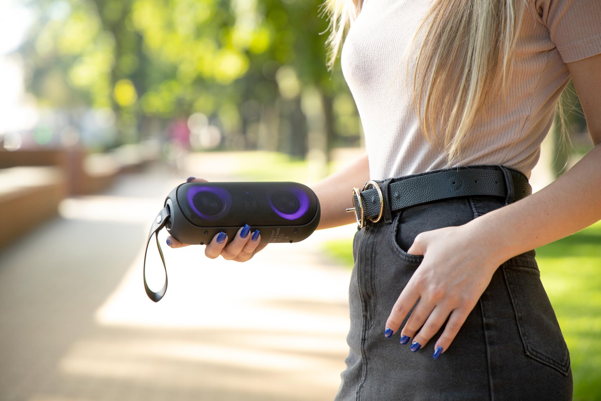 Акустическая система 2E SoundXPill TWS, MP3, Wireless, Waterproof Black — фото 1