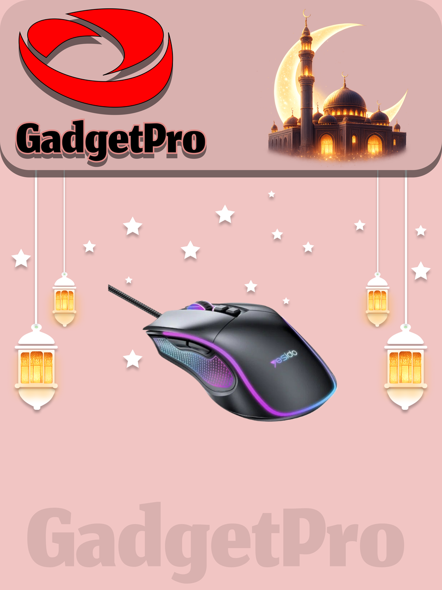 Беспроводная мышь Yesido KB20: эргономичный дизайн, оптический сенсор, для дома и офиса