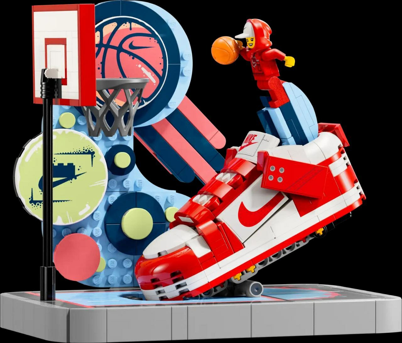 Конструктор LEGO Nike Dunk Trickshot 43021, 454 детали, от 10 лет — фото 1