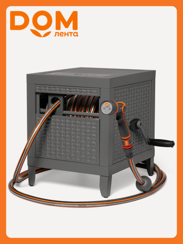 Изображение товара Катушка металлическая со шлангом 30м и набором для полива DWR 6130 DAEWOO